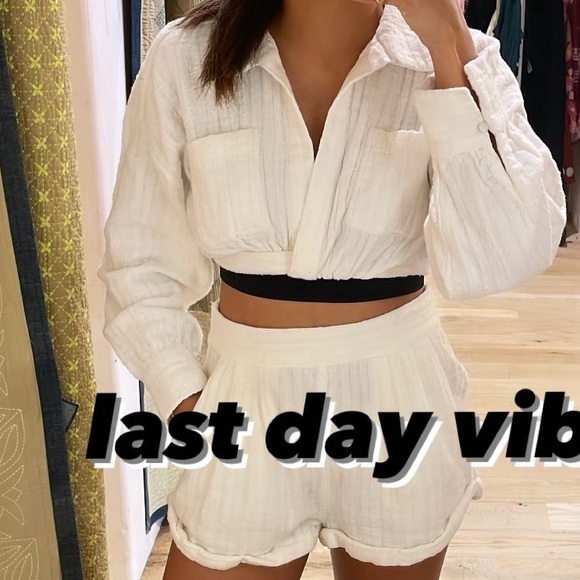 Free People Linen Set - Picture 6 of 6